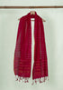 Golusu Ballakammi Cotton Zari Handloom Stole - Pink