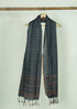 Golusu Ballakammi Cotton Zari Handloom Stole - Grey