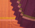Fringe Fest Dobby Cotton Handloom Saree - Pink