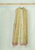 Aku Remma Jamdani Natural Dyed Patnulu Cotton Handloom Stole - Brown