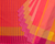 Rekh Turned Weft Cotton Handloom Saree - Pink