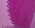 Carnation Checks Dobby Cotton Handloom Saree - Pink