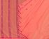 Barcode Zari Buta Cotton Handloom Saree - Pink