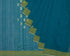 5 Square Buta Cotton Zari Handloom Saree - Blue