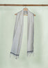 Stairs Kuppadam Natural Dyed Patnulu Stole - Black