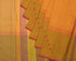 Parijaat Buta Cotton Zari Handloom Saree - Orange