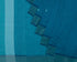 Star Flower Jacquard Cotton Handloom Saree - Blue