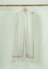 Vista Temple Kuppadam Natural Dyed Patnulu Stole - Red & White