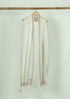Vista Kuppadam Natural Dyed Patnulu Stole - Blue & White