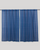 IR Rain Dobby Cotton Handloom Curtain - Blue - Single Piece - 7.5X3 Feet