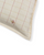 Jali Flower Jamdani Cotton Handloom Cushion - White - 16X16 inches - Single Piece