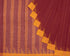 Descent Kuppadam Cotton Handspun & Handloom Saree - Red