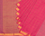 Merry Go Round Dobby Buta Cotton Handloom Saree - Red