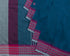 Star Flower Jacquard Cotton Handloom Saree - Blue & Pink