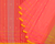 Puzzle Box Buta Cotton Handloom Saree - Orange