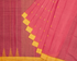 Patnulu Kuppadam Jamdani Small Temple Kada Zari Cotton Handloom Saree - Maroon