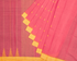 Patnulu Kuppadam Jamdani Small Temple Kada Zari Cotton Handloom Saree - Maroon