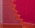Peepal Leaf Jacquard Cotton Handloom Saree - Pink