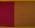 Small Temple Kuppadam Handspun Handloom Saree - Marron
