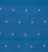 Fish Jamdani Handspun Handloom Fabric - Deep Sea Blue