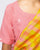 Cotton Handloom Side Dori Adjustable Blouse - Light Pink