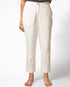 Tapered Formal Pants (lined) - White