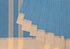 Uneven Pixel Dobby Cotton Handloom Saree - Blue