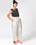 Handloom Cotton Pyjamas - White