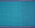 Small Chequered Dobby Cotton Handloom Saree - Blue