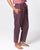 Jamdani Buta Cotton Handloom Tapered Pants - Purple