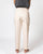 Cotton Handloom Tapered Formal Pants - Ivory