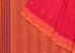 Diamond Square Buta Cotton Handloom Saree - Red