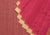Small Punam Kuppadam Cotton and Handspun Handloom Saree - Red