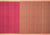 Small Punam Kuppadam Cotton and Handspun Handloom Saree Blouse - Red