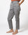 Cotton Handloom Tapered Formal Pants - Grey