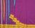 Raat Rani Dobby Cotton Handloom Saree - purple