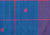 Fish Flora Jamdani Cotton Handloom Saree Border - Blue and Pink