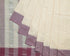 Narayanpet Gher Phool Dobby Cotton Handloom Saree - Cream