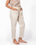 Tapered Cotton Handloom Pants - Kora with Stripes
