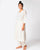 Handloom Cotton Kalidar Kurta - White