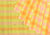 Checks Multicolour Buta Cotton Handloom Saree - Yellow/Orange