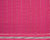 Chess Board Dobby Cotton Handloom Saree - Pink