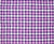 Multicolor Buta Checks Cotton Handloom Fabric - Purple and White