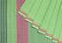 Nizam Dobby Border Cotton Handloom Saree – Light Green