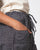 Checks Tapered Cotton Handloom Pants - Black
