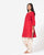 Handloom Cotton Basic Kurta with Buta - Red