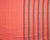 Pencil Stripe Cotton and Zari Handspun Handloom Saree - Pink