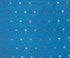 Multicolor Lotus Jamdani Cotton Handloom Fabric - Blue