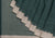 Zigzag Kuppadam Cotton and Handspun Handloom Saree- Dark Green