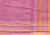 NGS Checks Cotton Handloom Saree - Pink, Yellow
